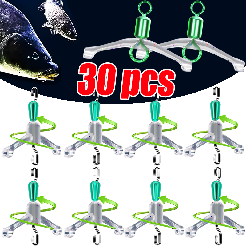 Fishing Line Winder - Fishing Hook Antiwinding Sinker Elastic Separator