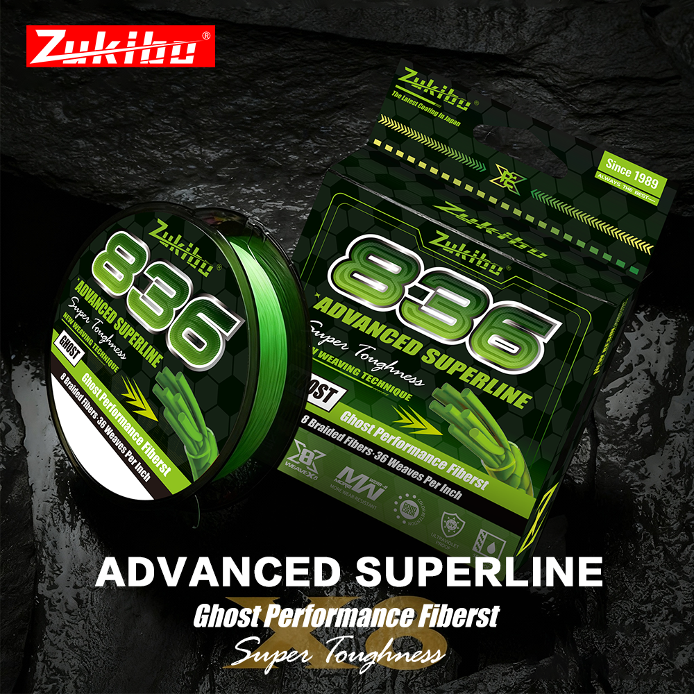 Ice Fishing Line - ZUKIBO Ghost 836 500M 8 Strands