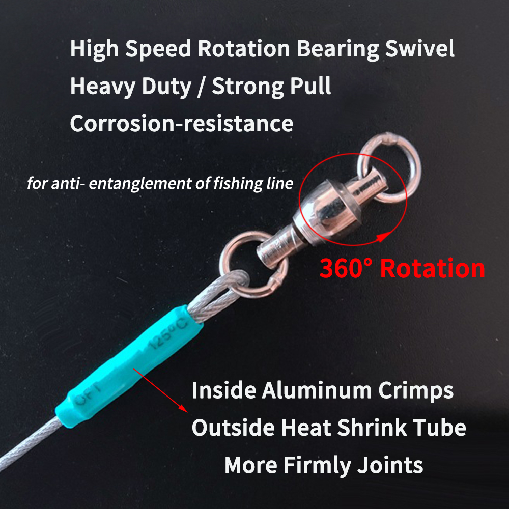 Lionriver 8PCS Φ0.6mm - Φ1.2mm - огляд і ціна Leader Line