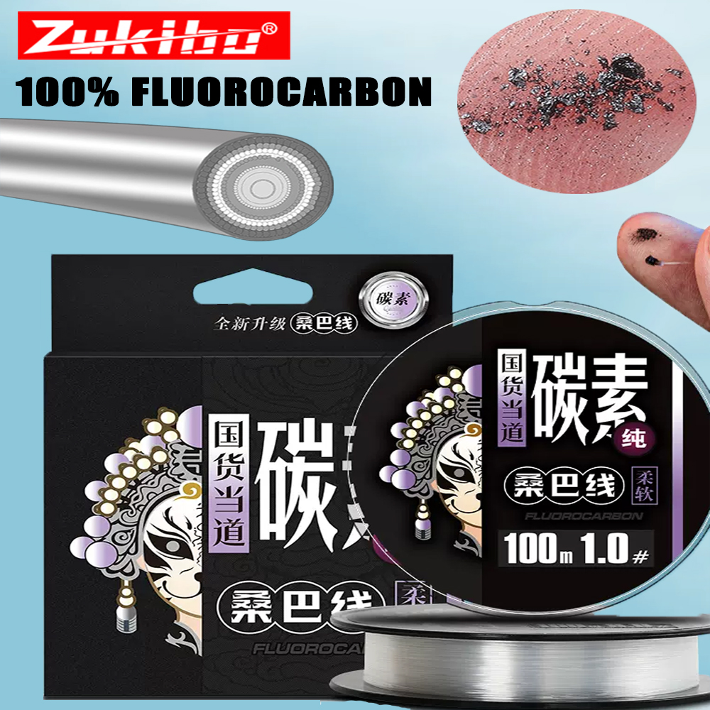 ZUKIBO Japan Fluorocabon 100%  - огляд і ціна Copolymer Line