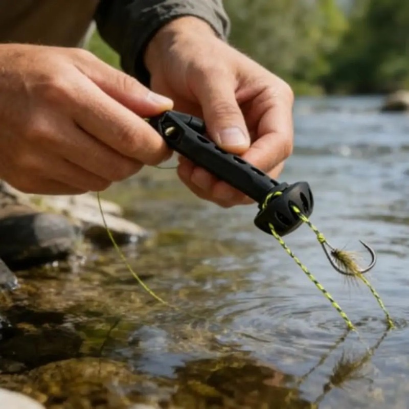 Magnetic Knot Tying Tool Flyin - огляд і ціна Fishing Line Winder