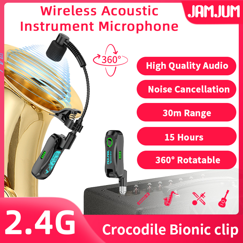 JAMJUM WS-MIC2 Wireless Saxoph - огляд і ціна Tippet Line