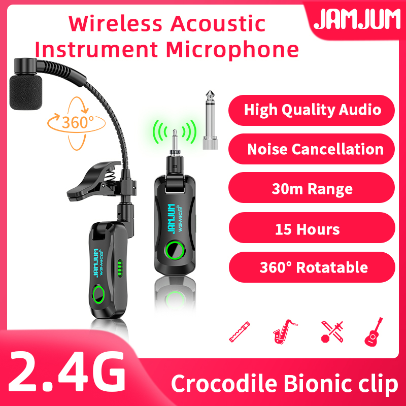 JAMJUM WS-MIC2 Wireless Saxoph - огляд і ціна Tippet Line