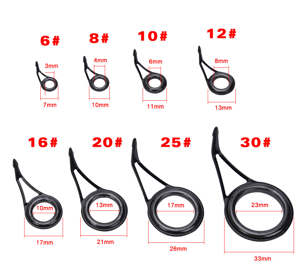 Fishing Rod Guide Ring Stainle - огляд і ціна Monofilament Line