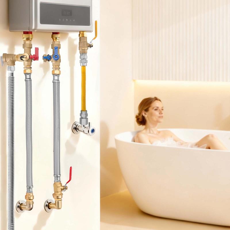 Water Heater Kit, Push-Fit Val - огляд і ціна Braided Line