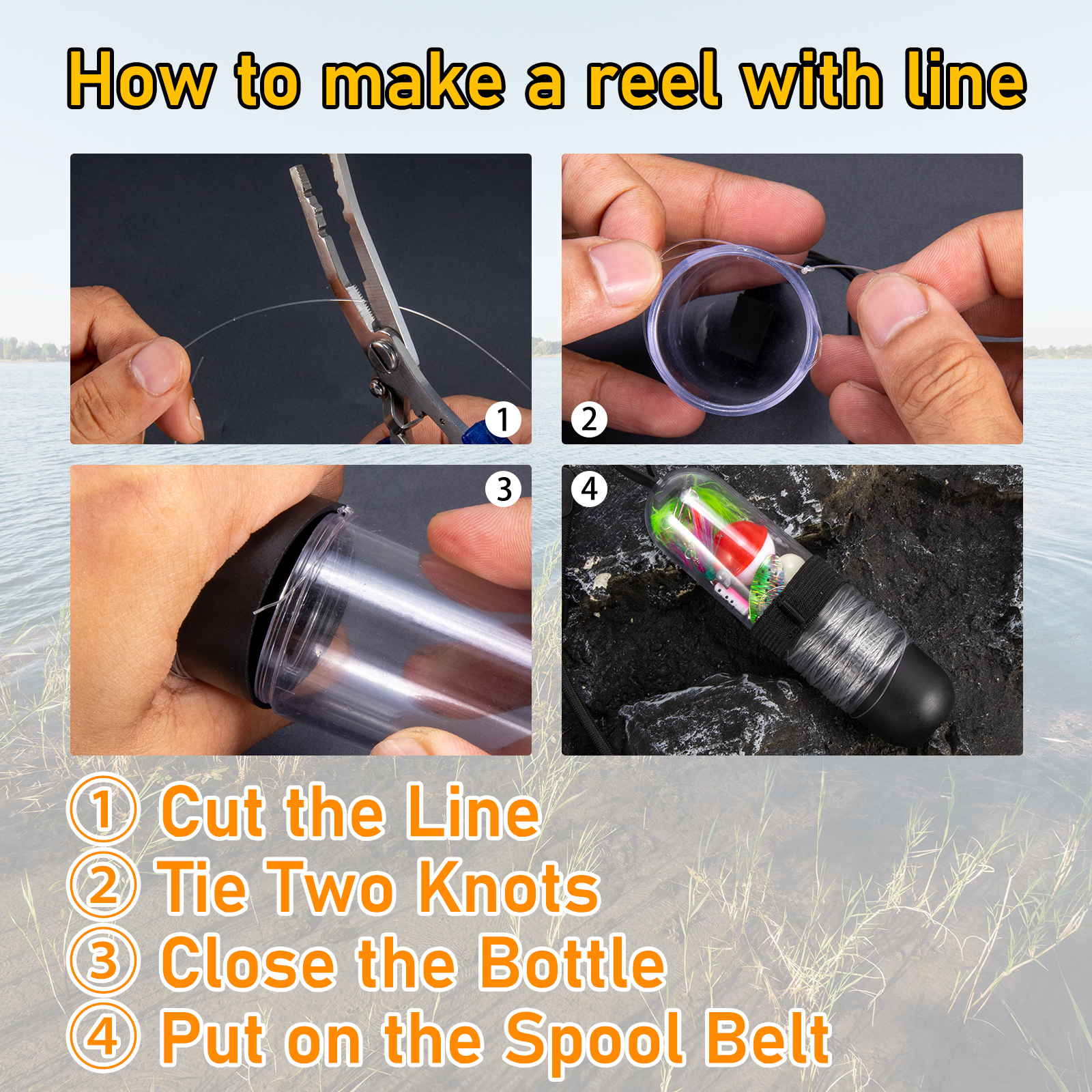 25pcs Survival Fishing Kit Poc - огляд і ціна Fishing Line Spool