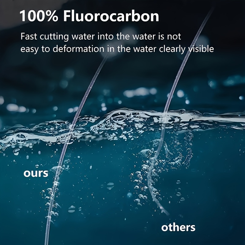 12Pcs 100% Fluorocarbon Fishin - огляд і ціна Fluorocarbon Line