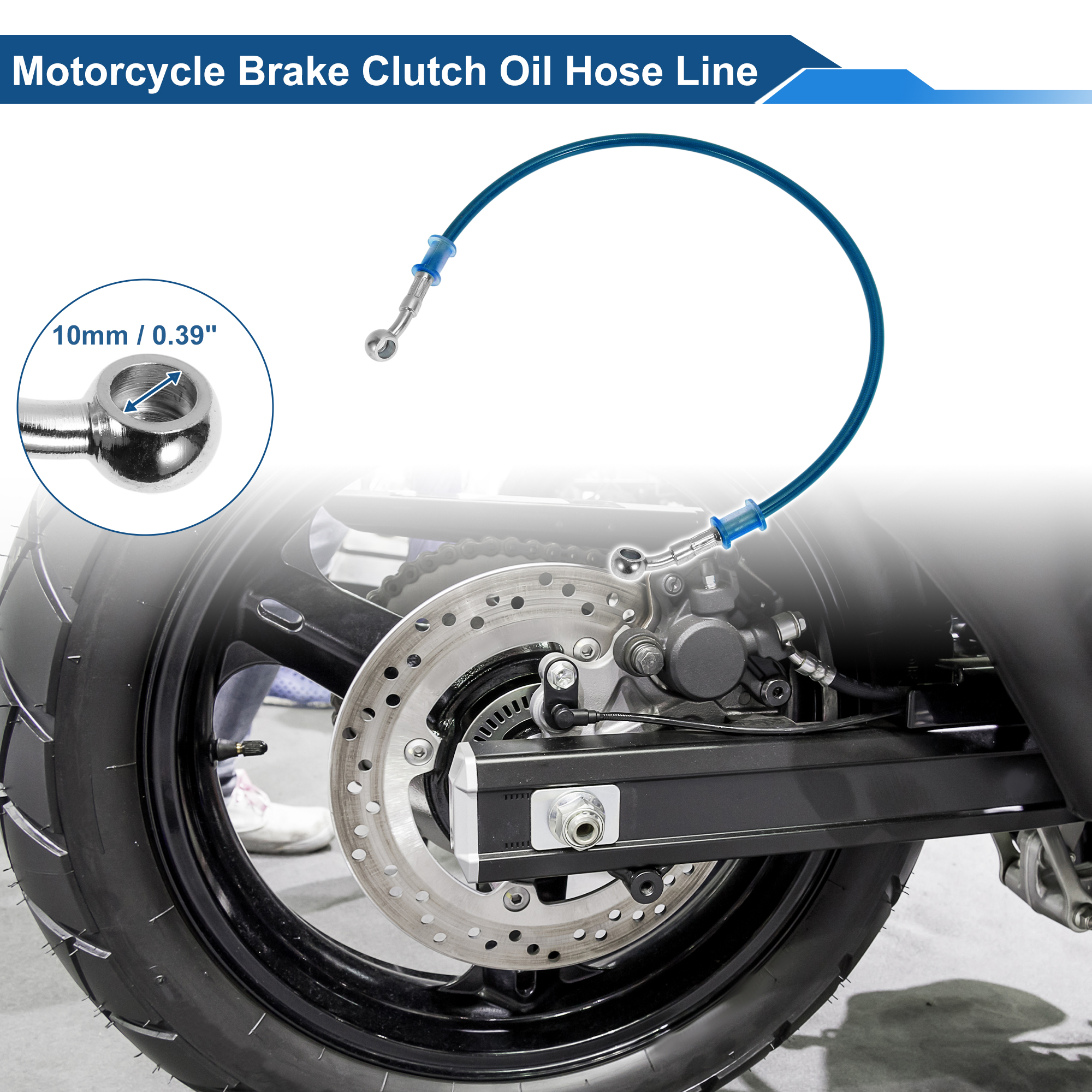 Motoforti 60cm Motorcycle Brak - огляд і ціна Braided Line