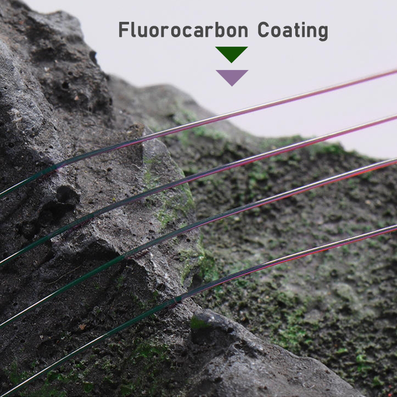 Fluorocarbon Coated 220m 500m  - огляд і ціна Copolymer Line