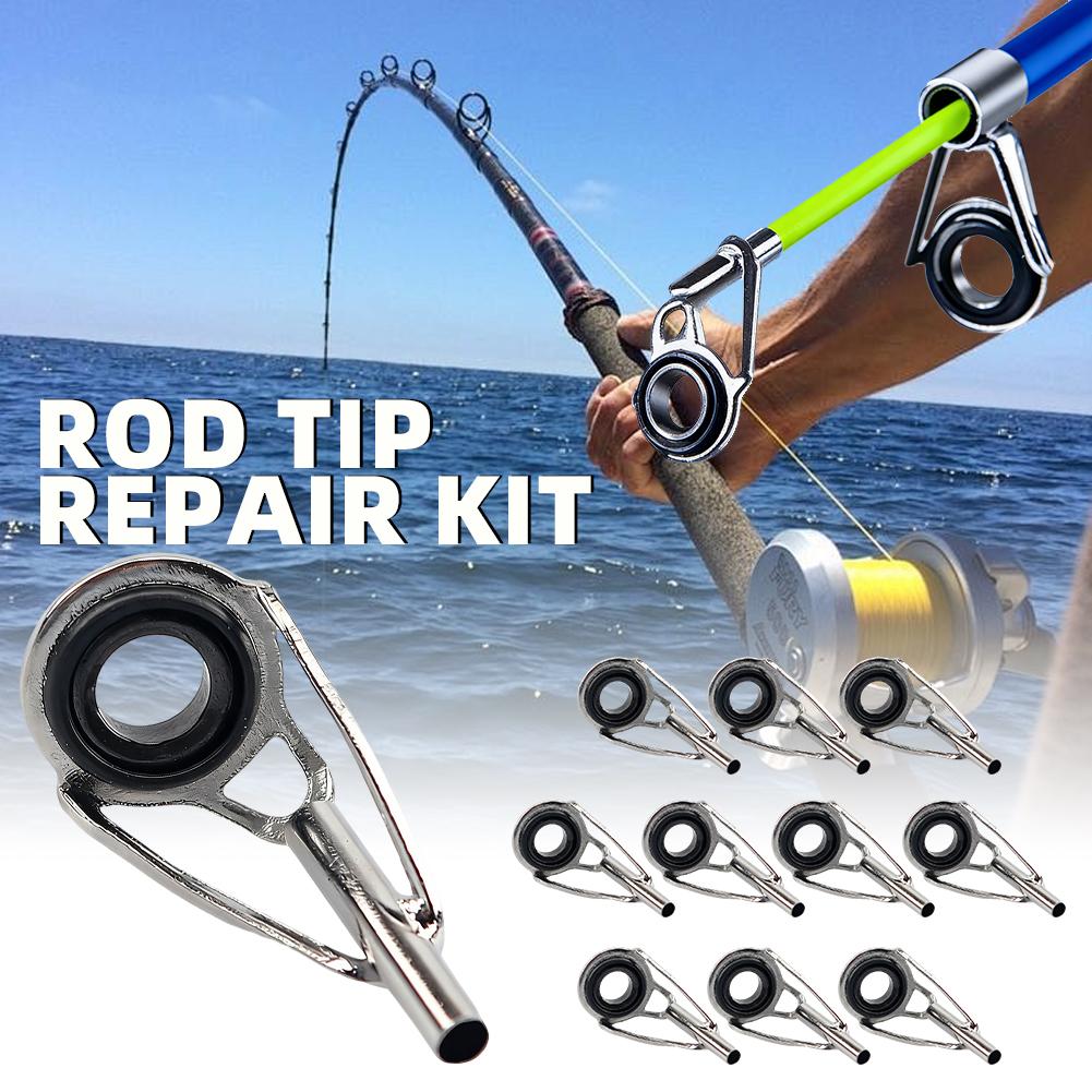 Rod Tip Repair Kit 10pcs Fishi - огляд і ціна Saltwater Line