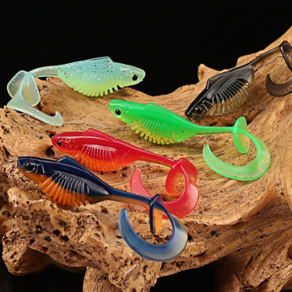 10PCS PVC Fishing Soft Lures 6 - огляд і ціна Ice Fishing Line