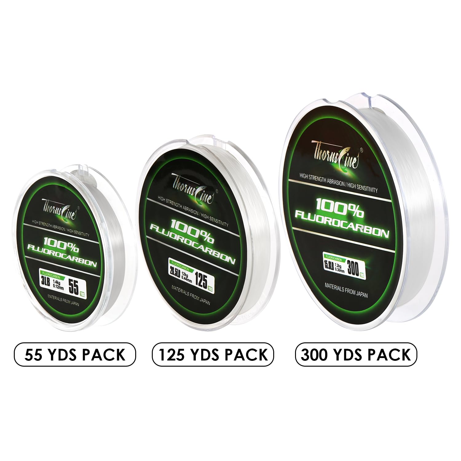 ThornsLine 100% Fluorocarbon F - огляд і ціна Copolymer Line