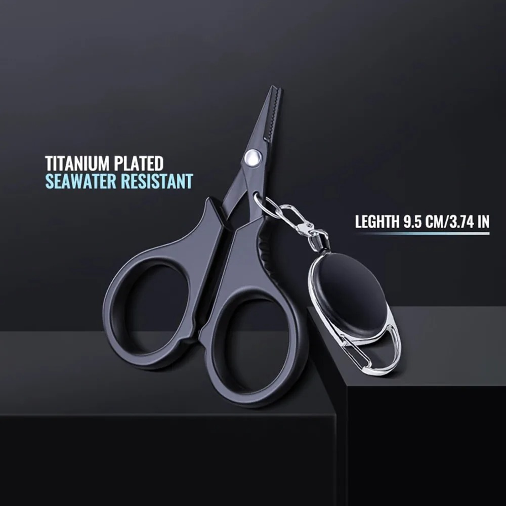 1set Titanium Coating Stainles - огляд і ціна Fishing Line Cutter