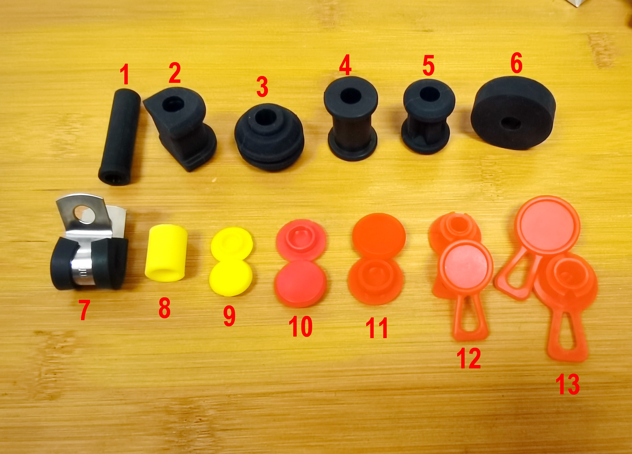 Rubber Silicone Plastic Gromme - огляд і ціна Braided Line