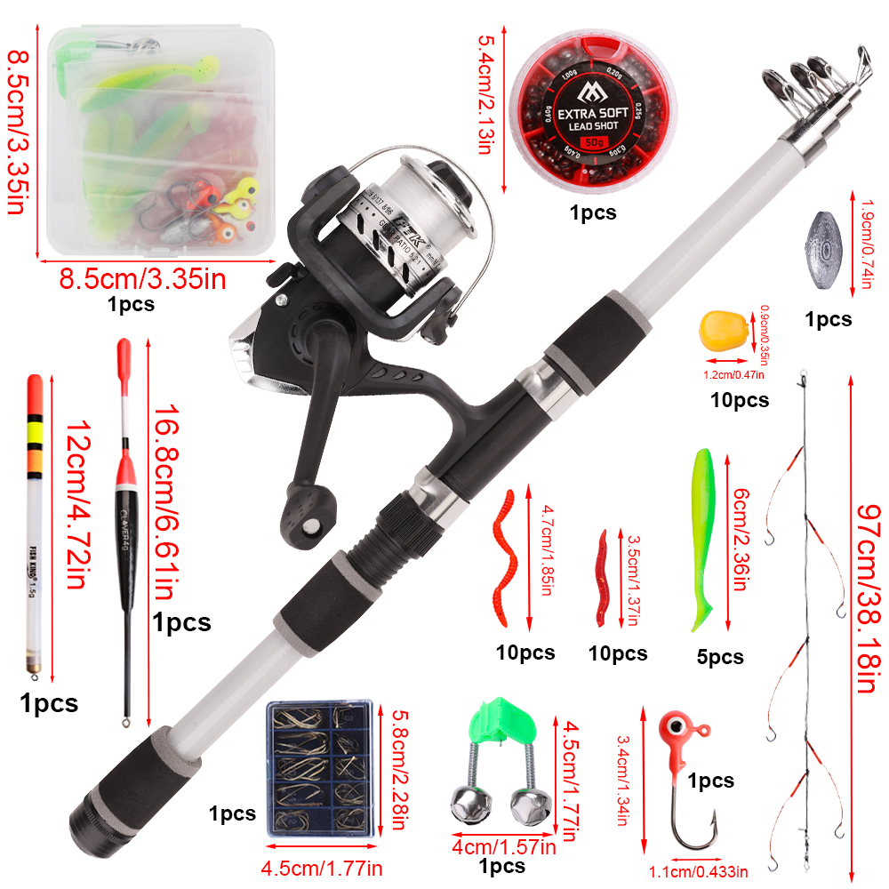 FTK 1.8m Fishing Rod and Reel  - огляд і ціна Freshwater Line