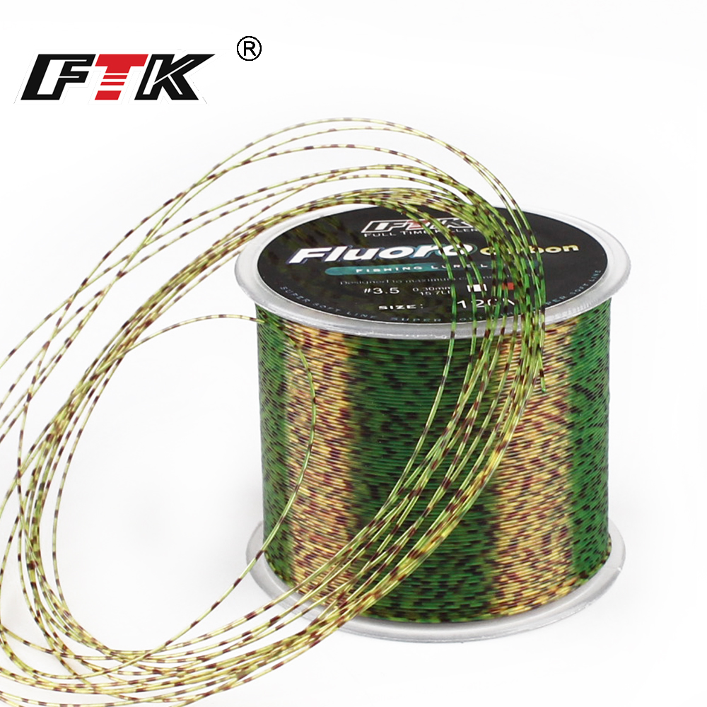 FTK 120m Invisible Fishing Lin - огляд і ціна Fluorocarbon Line