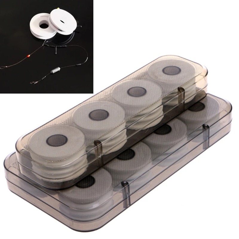 8/16Pcs Translucent Fishing Ta - огляд і ціна Fishing Line Box