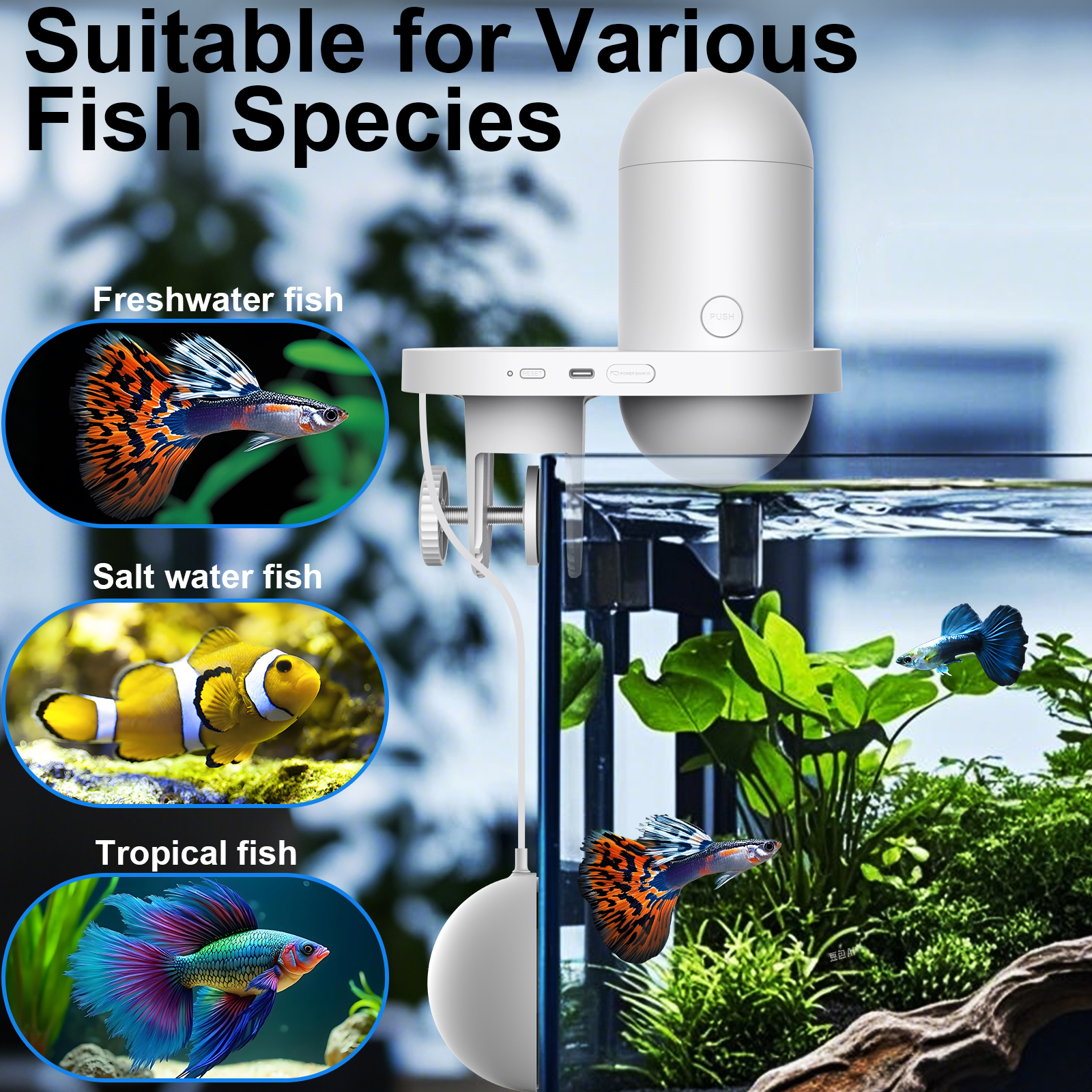 Automatic Fish Feeder With Cam - огляд і ціна Fishing Line Dispenser
