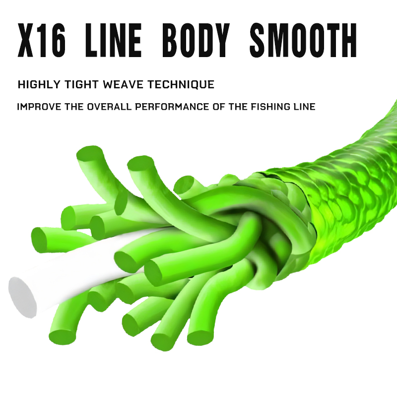 New X16 Strands Fishing Line Y - огляд і ціна Copolymer Line