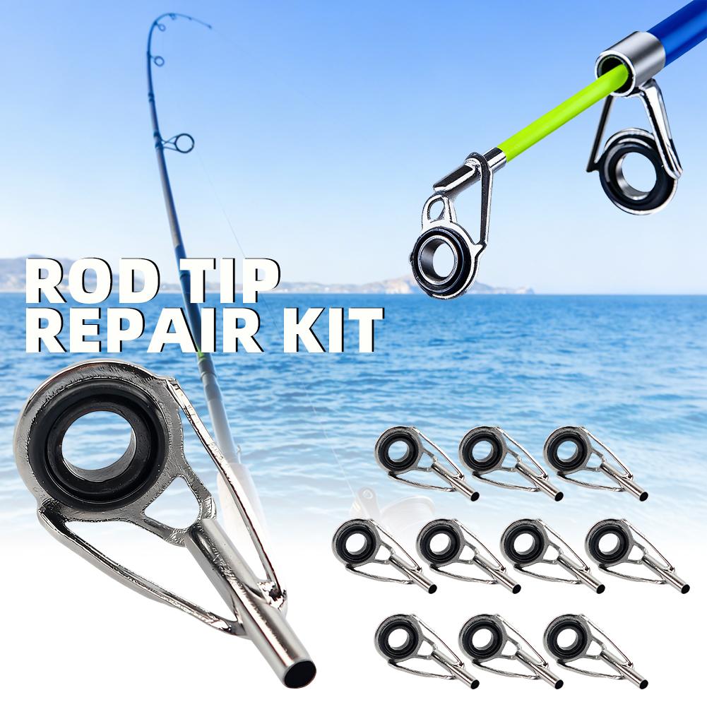10PCS Metal Fishing Top Rod Gu - огляд і ціна Fishing Line Winder