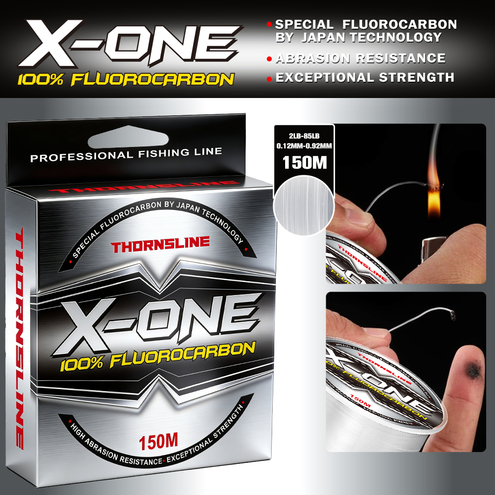 Thornsline 100% Fluorocarbon F - огляд і ціна Fluorocarbon Line