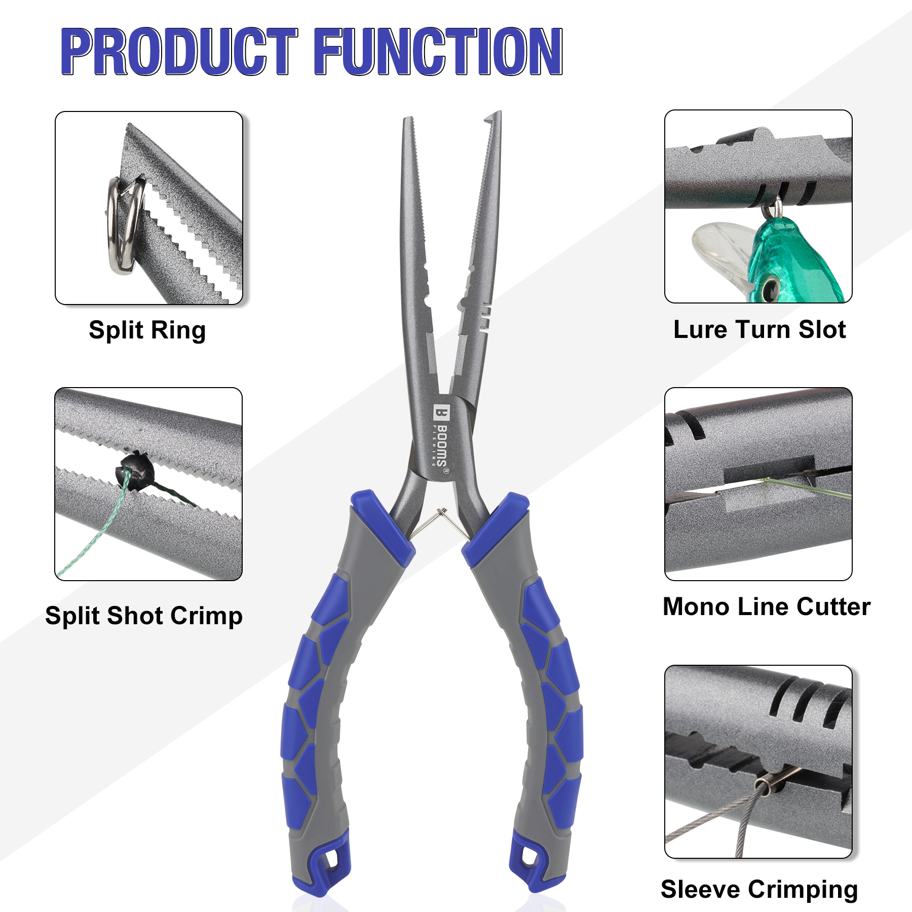 Booms Fishing 23cm Pliers and  - огляд і ціна Fishing Line Cutter