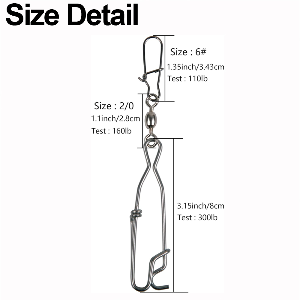 5Pcs Decoy Long Line Clips Lon - огляд і ціна Saltwater Line