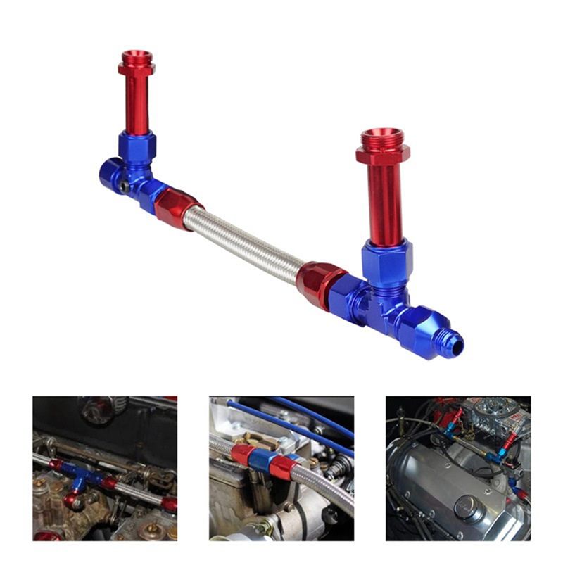 4150 Carburetor Fuel Line Kit  - огляд і ціна Braided Line