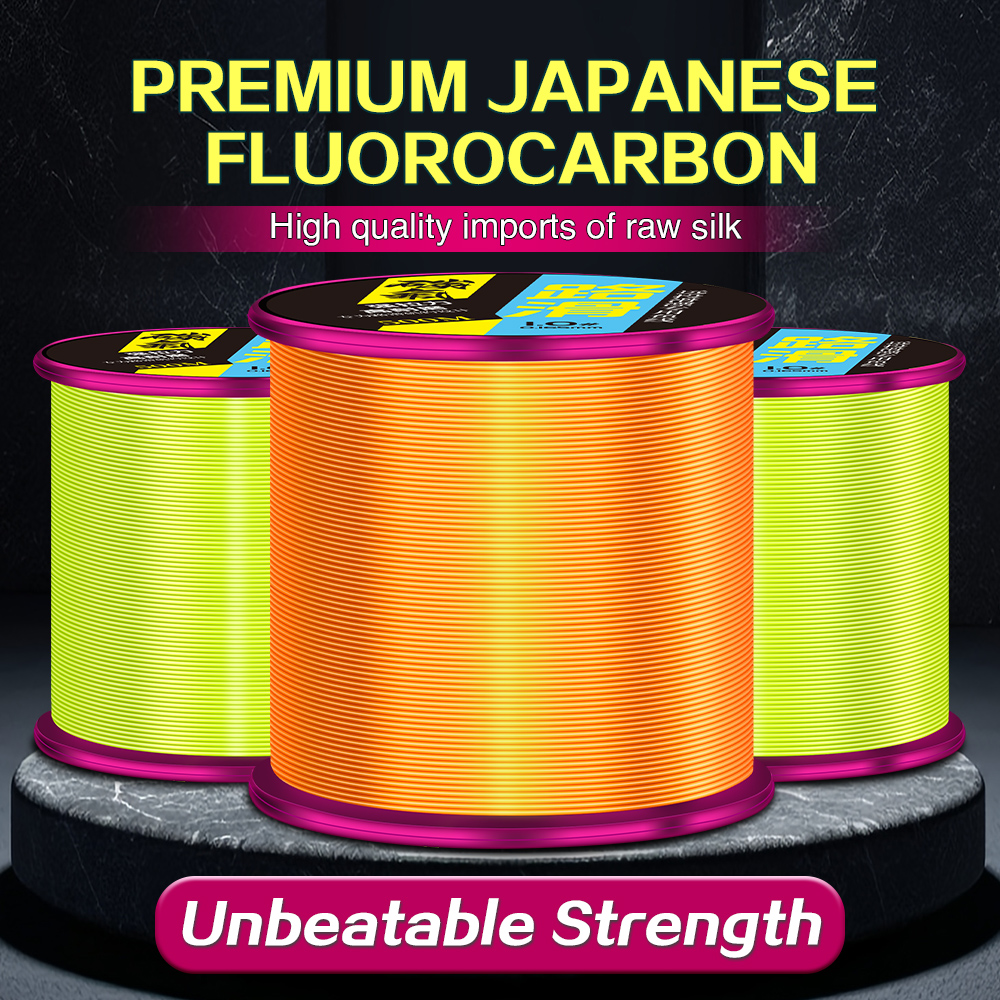 ZUKIBO 500m Fluorocarbon Coati - огляд і ціна Fluorocarbon Line