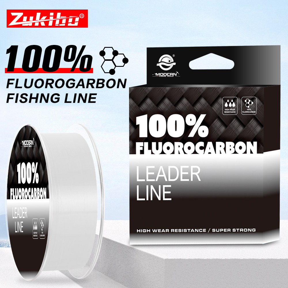 ZUKIBO 100% Fluorocarbon Fishi - огляд і ціна Fluorocarbon Line
